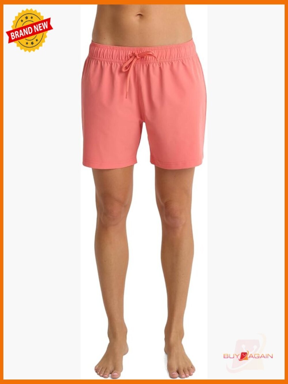 Women's Board Shorts 5" Inseam with UPF 50+ Quick Dry